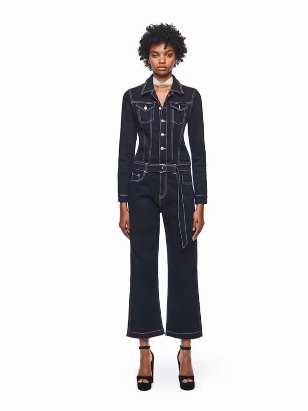 Pepe Jeans/Dua Lipa Denim Jumpsuit